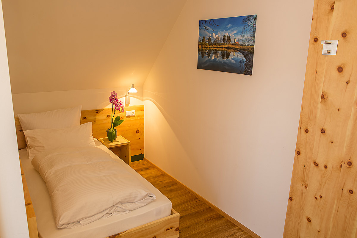 Allergiker Zimmer im Hotel Landgasthof Weberhans mit Zirbenzimmern